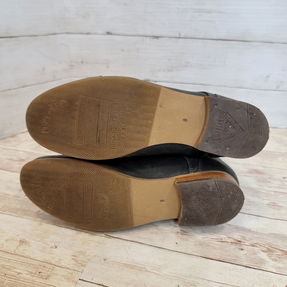 John Fluevog D-D-F-T BBC radio classic  lace up boots - Picture 9 of 15